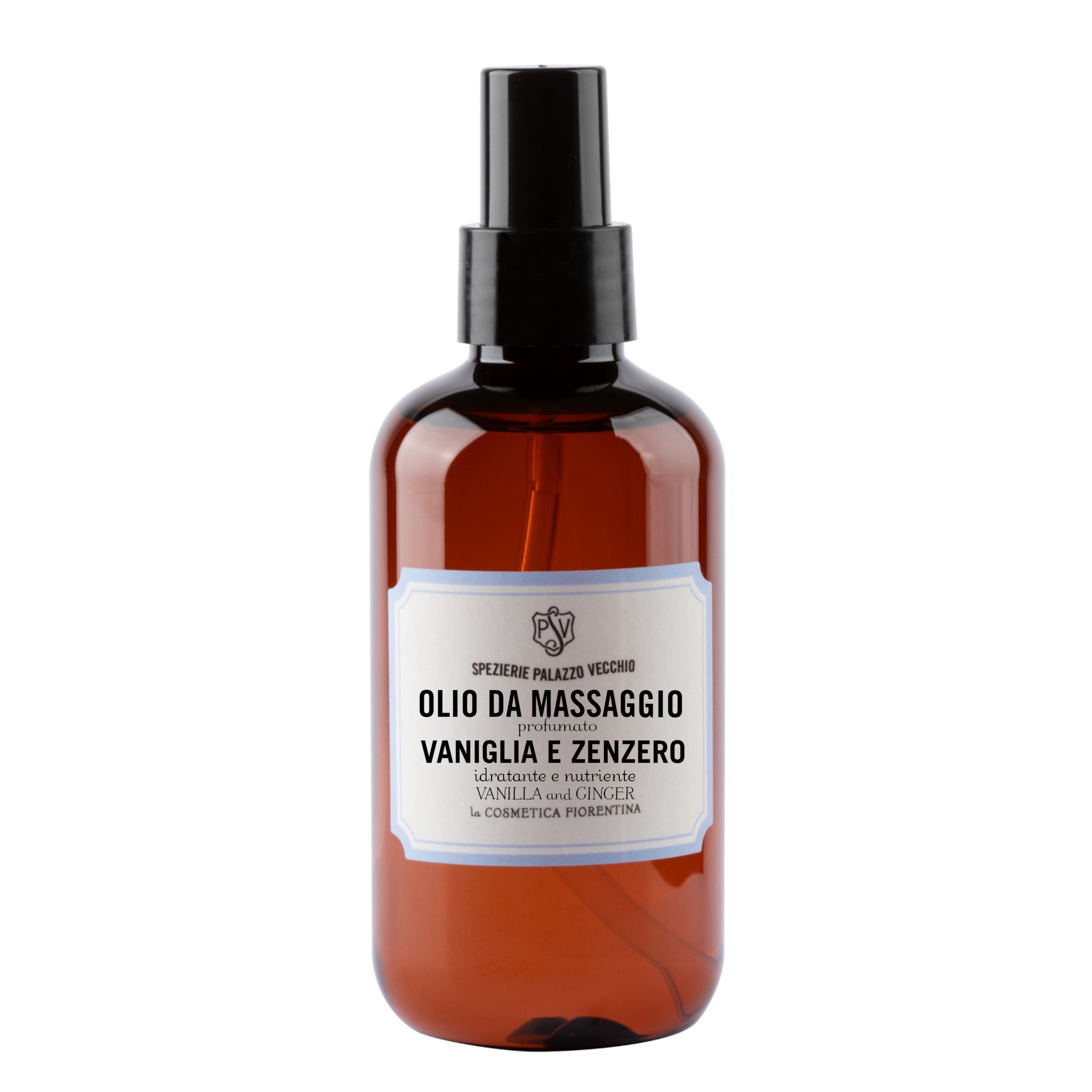 OLIO DA MASSAGGIO VANIGLIA E ZENZERO
