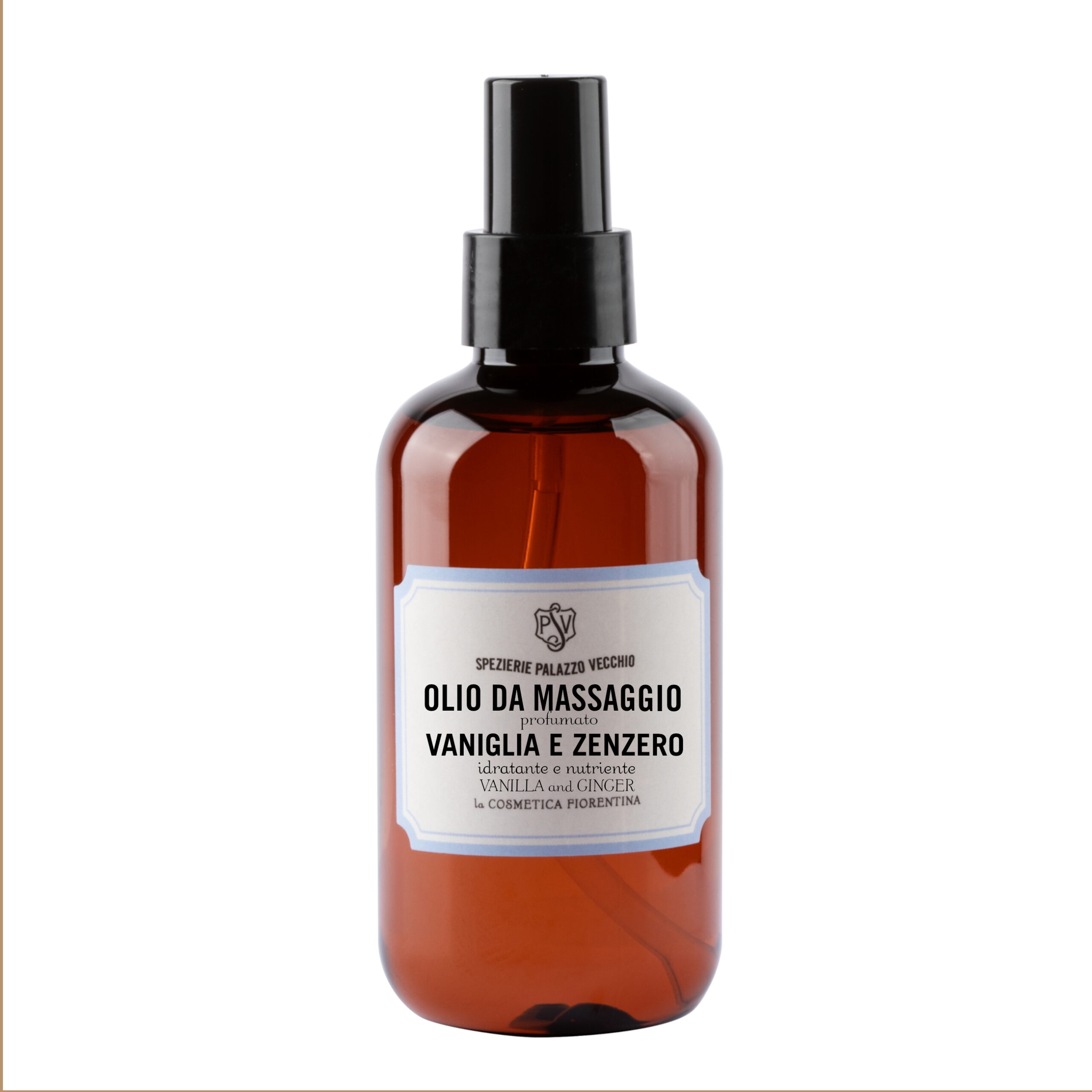 OLIO DA MASSAGGIO VANIGLIA E ZENZERO